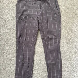 WomenGray Checkered Pants